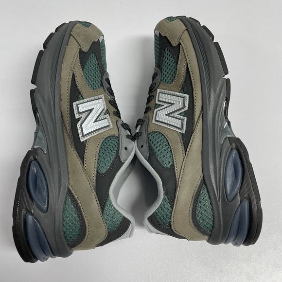 New Balance 2010 Dockside Indigo U2010AGY Size 8 Brown Green Mesh Runner Kith main image 8
